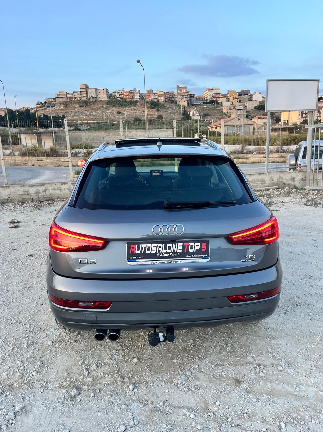 Audi Q3 2.0 TDI 150 CV quattro S tronic automatica tetto apribile