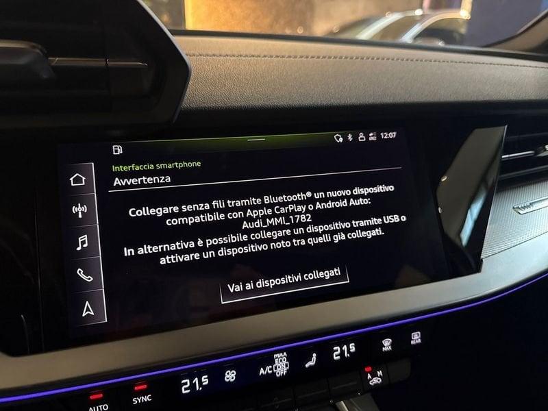 Audi A3 Sportback 35 2.0 tdi Identity Black s-tronic