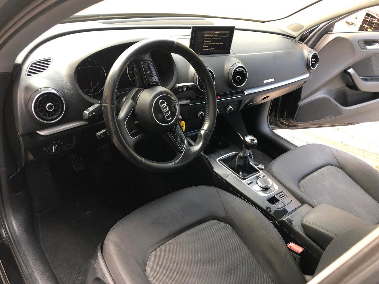 Audi A3 SPB 1.6 TDI 116 CV UNICO PROPRIETARIO TAGLIANDATA GARANZIA EUROPEA 12 MESI CONFORMGEST