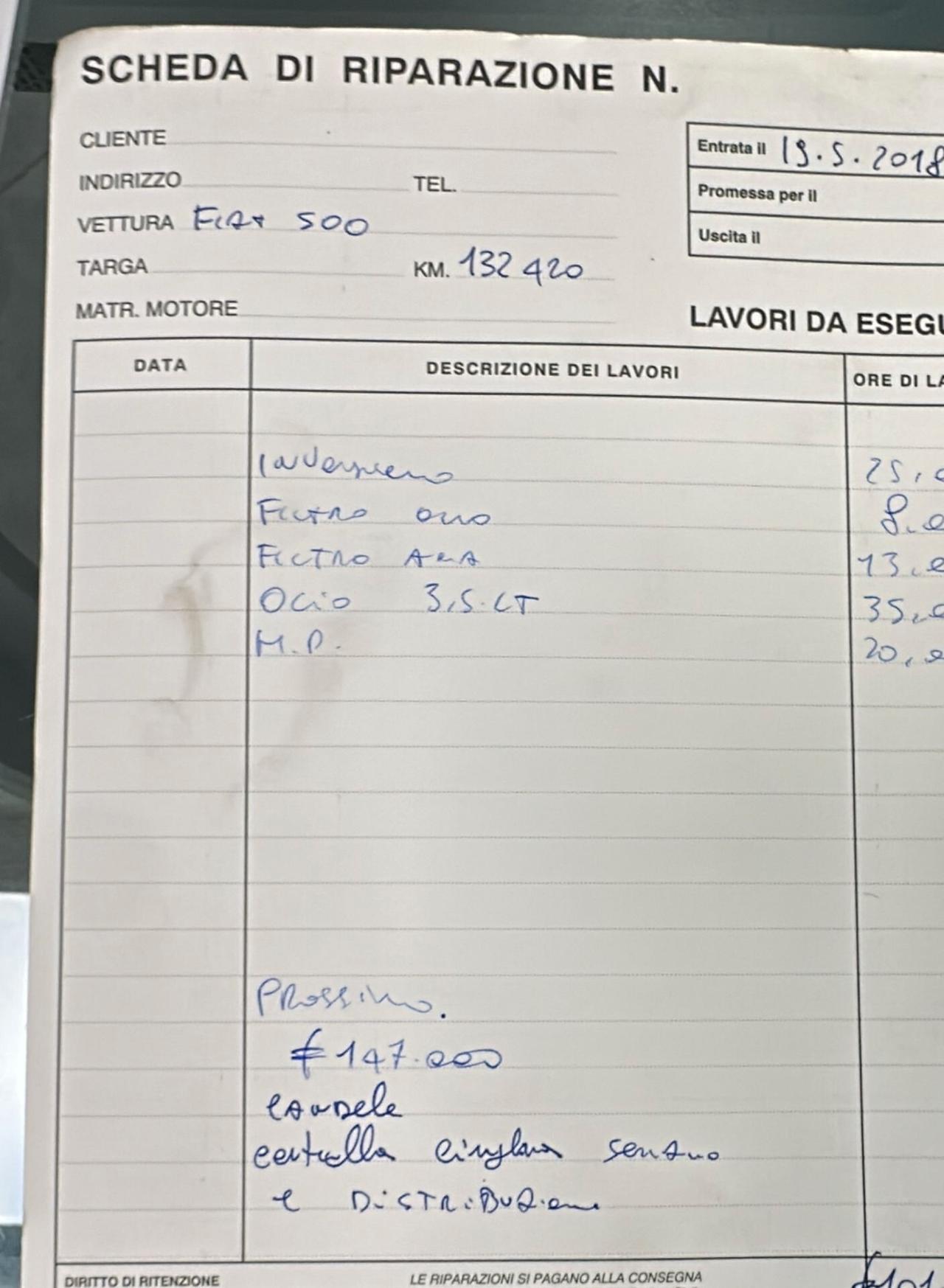 Fiat 500 1.2 Pop