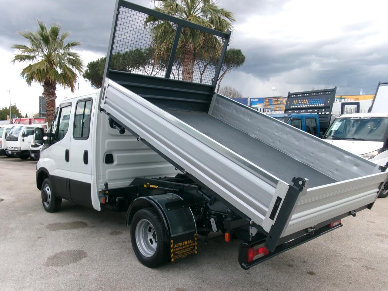 Iveco Daily 35C15 3000 150CV DOPPIA CABINA 7 POSTI RIBALTABILE
