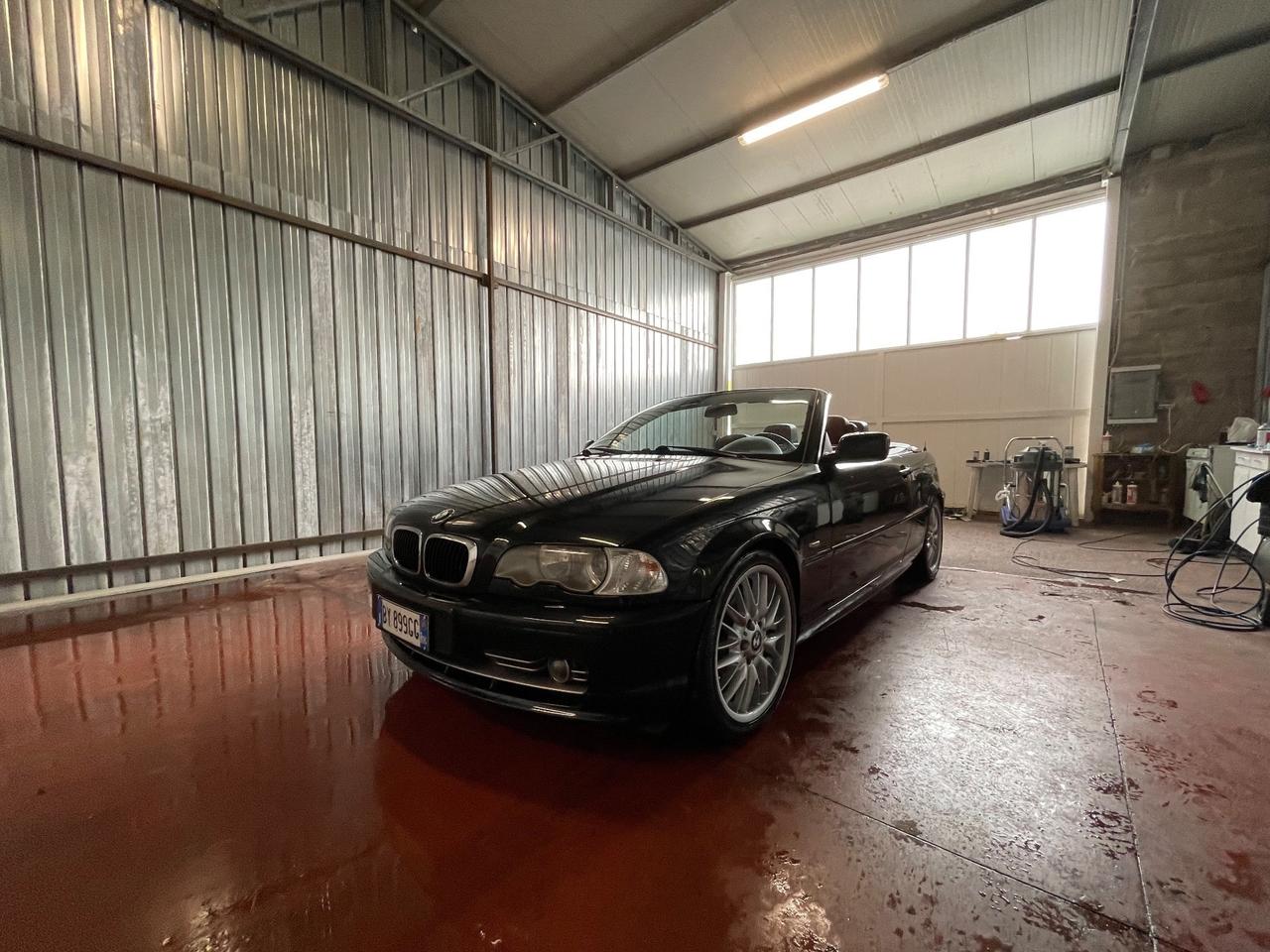 Bmw 330 CI cat Cabrio pelle rossa assetto