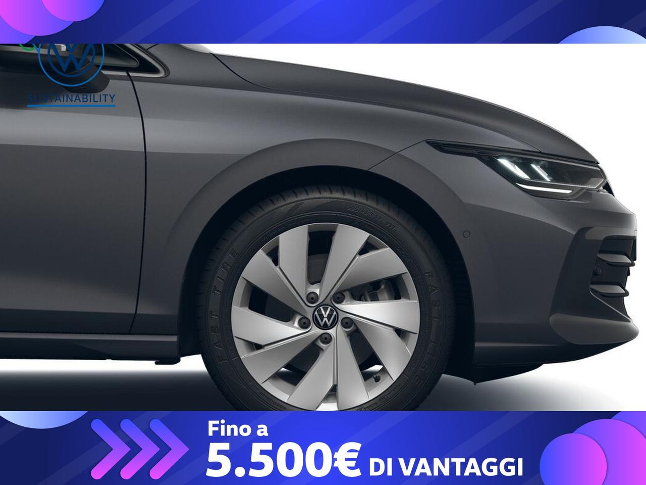 Volkswagen Golf 1.5 tsi ehybrid 204cv life dsg