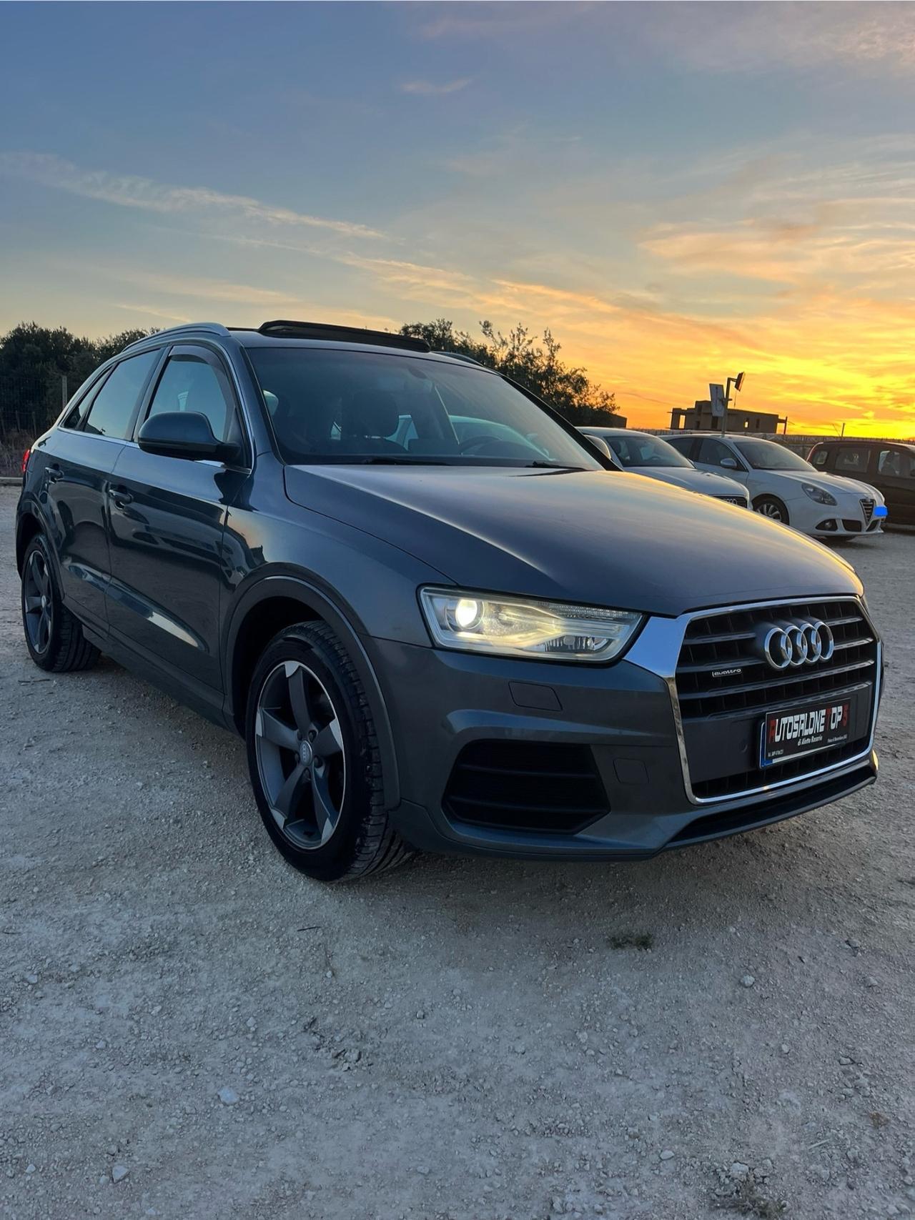 Audi Q3 2.0 TDI 150 CV quattro S tronic automatica tetto apribile