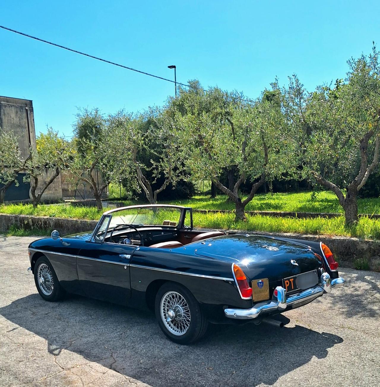 MGB ROADSTER - ASI - TARGA NERA PT