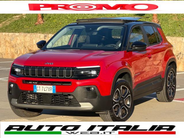 JEEP Avenger 100CV SUMMIT+TETTO APRIBILE+18'+RCAM+LED+PELLE