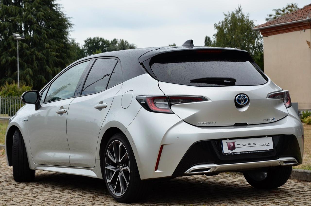 TOYOTA COROLLA 2.0 MHEV LOUNGE 152cv CVT, SERVICE UFF TOYOTA, UFF ITALIANA, EURO 6D, FARI LED, KEYLESS, NAVI, PERMUTE