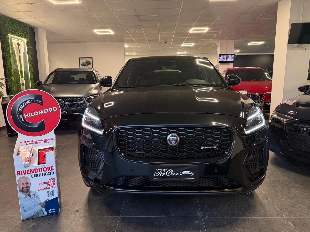 JAGUAR E-PACE 2.0D AWD R-DYNAMIC BLACK MHEV 204CV TETTO PELLE NAVI ANNO 2022