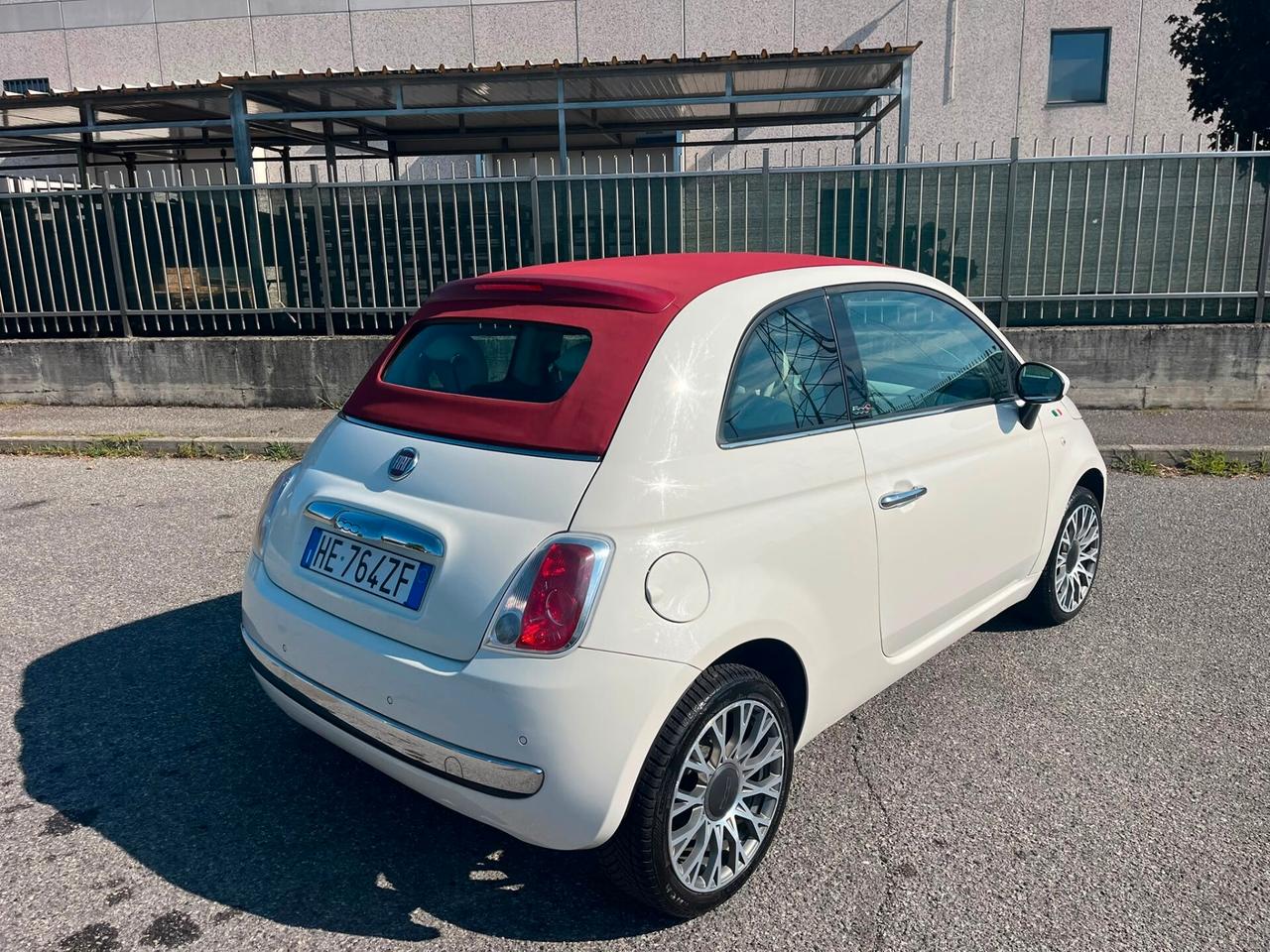 Fiat 500 1.2 benz cabrio solo 59.000 km