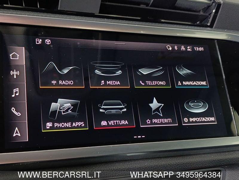 Audi Q3 45 TFSI e S tronic S line edition*VIRTUAL COCKPIT*PROIETTORI LED*