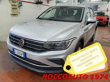 VOLKSWAGEN Tiguan 1.5 TSI 130 CV Life MOD. 2021 PREZZO REALE