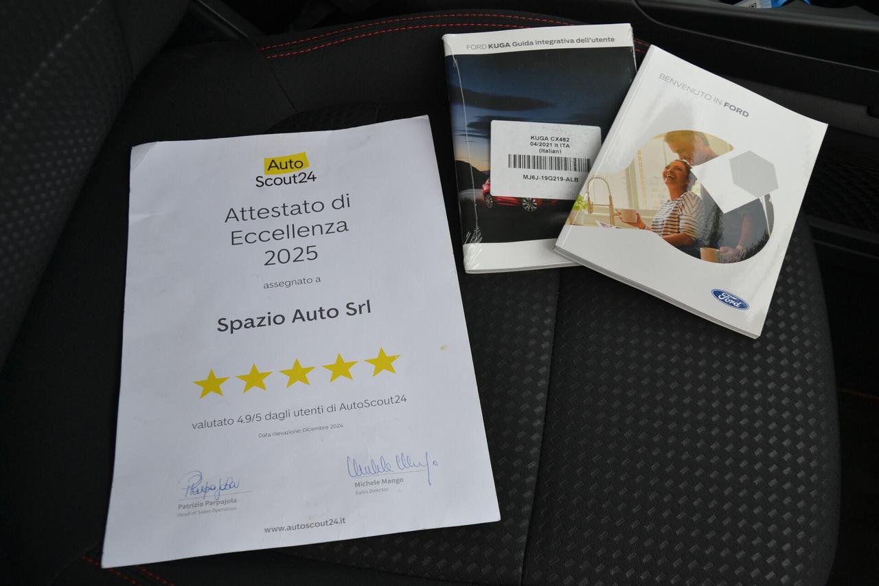 Ford Kuga 1.5 TDCI 120CV ST-LINE AUTOM. PREZZO SENZA VINCOLI UNIPRO' ITALIANA ️GARANZIA 12MESI FATTURABILE