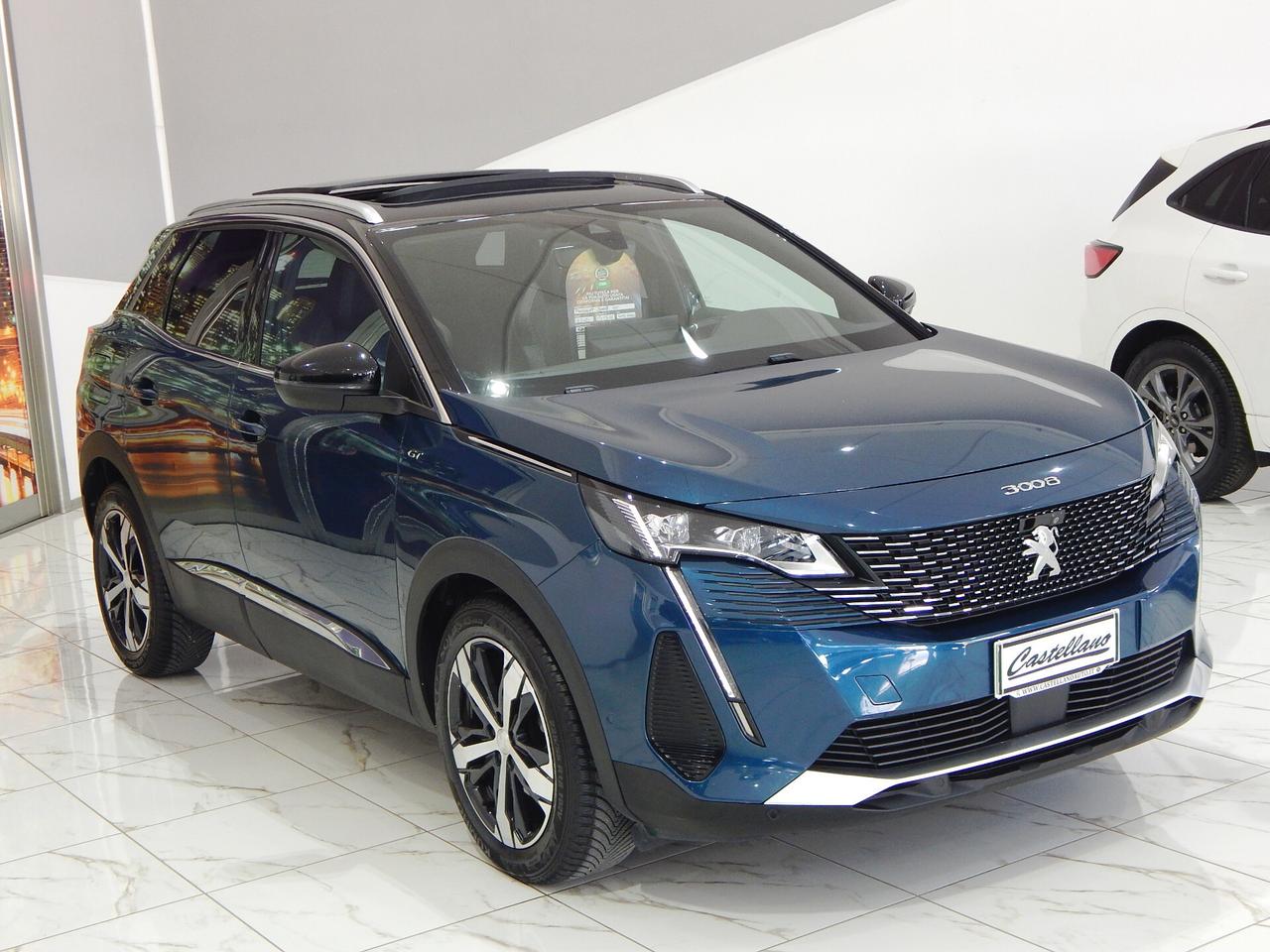 Peugeot 3008 1.5 bluehdi GT S&S AT8 TETTO-NAVI-PELLE-RADAR-LED