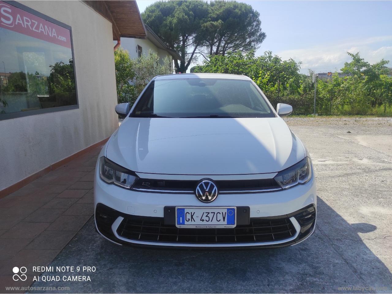 VOLKSWAGEN Polo 1.0 TSI DSG R-Line 3 ANNI GARANZIA -- 15GG SODDISFATTO O RIMBORSATI