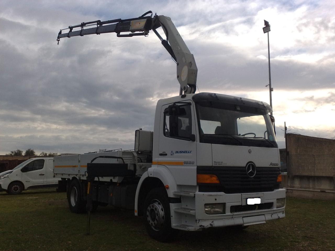 Mercedes Benz 18.28 CASSONE + GRU'