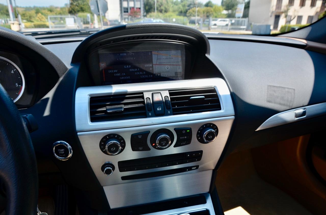 BMW 635d COUPE 3.0 FUTURA 286cv AUT, UFF ITALIANA, SERVICE BOOK PRESENTE, TETTO, PERMUTE