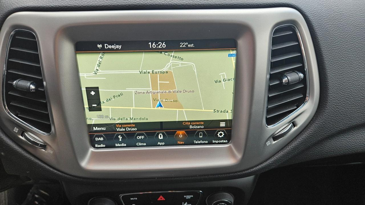 Jeep Compass 2.0 mjt Longitude 4wd 140cv auto CAMERA-NAVY-