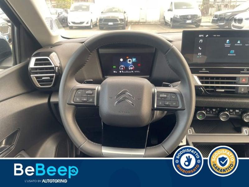 Citroën C4 1.2 PURETECH PLUS S&S 130CV EAT8