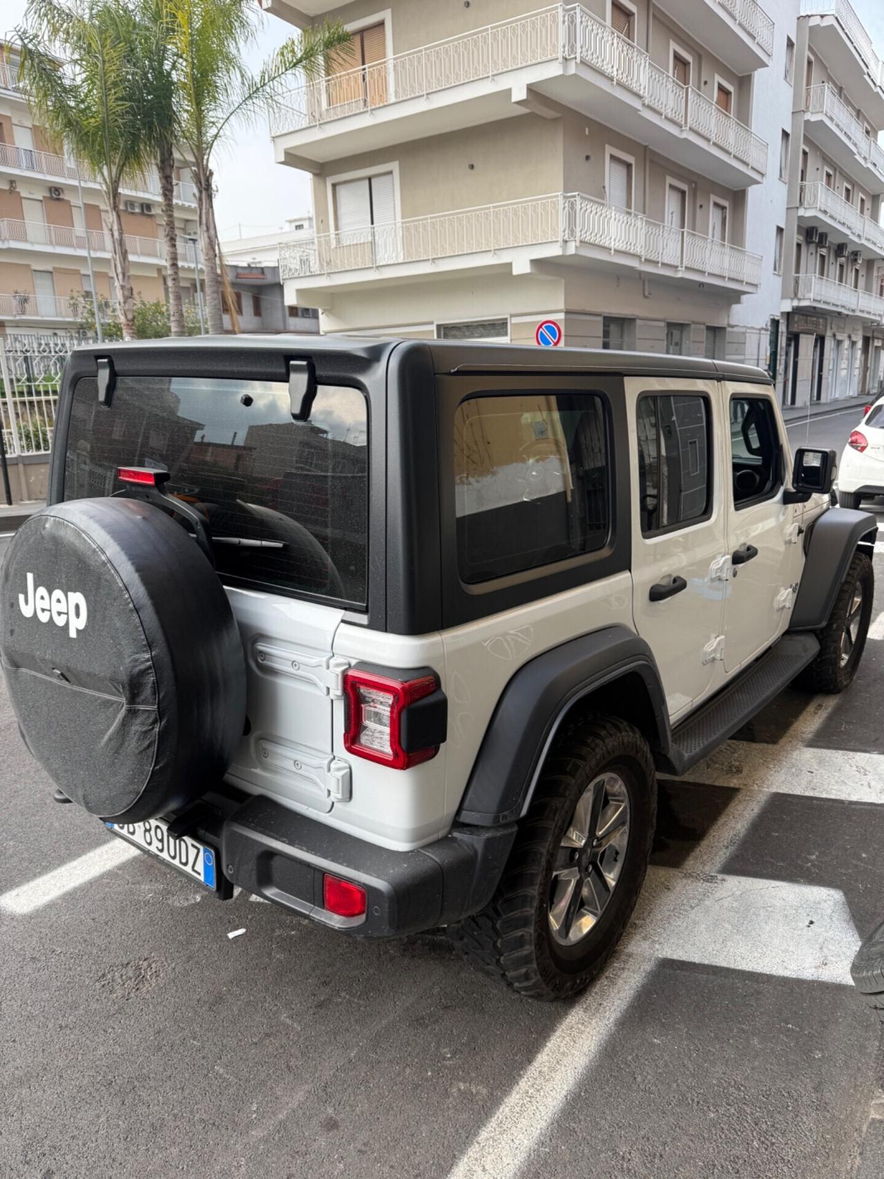 Jeep Wrangler 2.2 Mjt II Sahara 5 PORTE ITALIANA