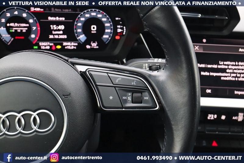 Audi A3 Sportback 35 TFSI Advanced LED 1.5 150CV