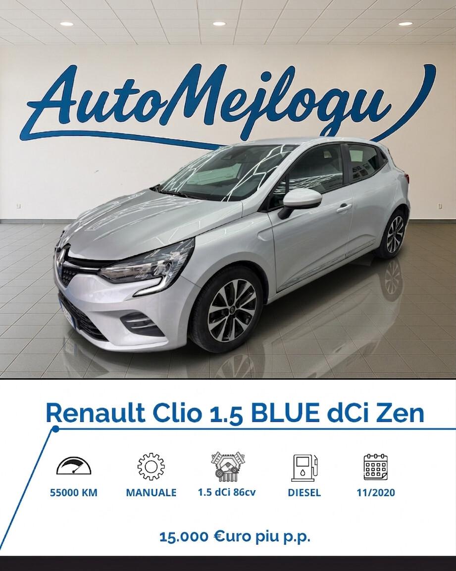 Renault Clio Blue dCi 85 CV 5 porte Intens