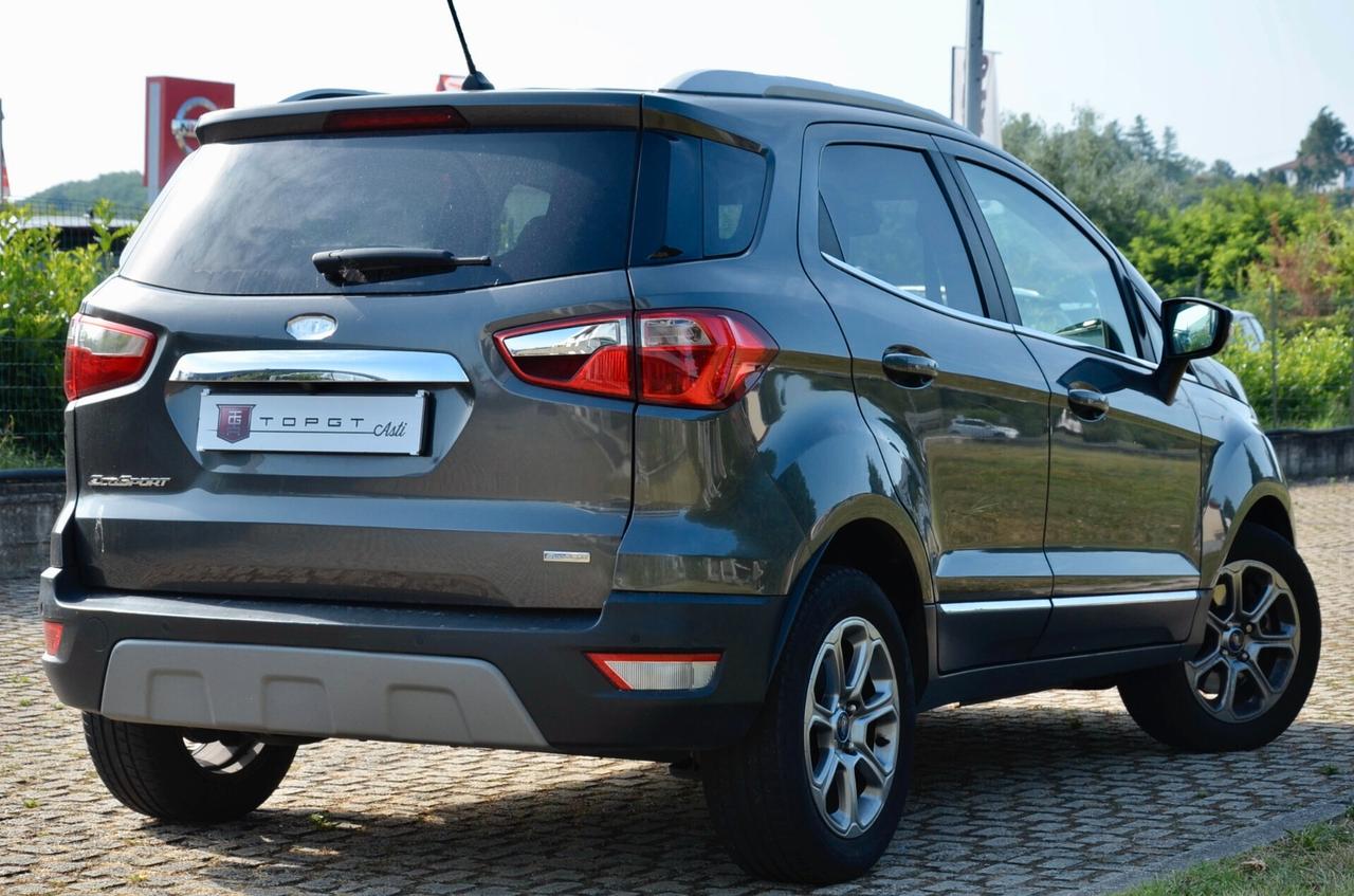 FORD ECOSPORT 1.5 TDCI TITANIUM ECOBLUE 100cv, UNICOPROPRIETARIO, EURO 6D, APPLE ANDROID, RETROCAMERA, PERMUTE
