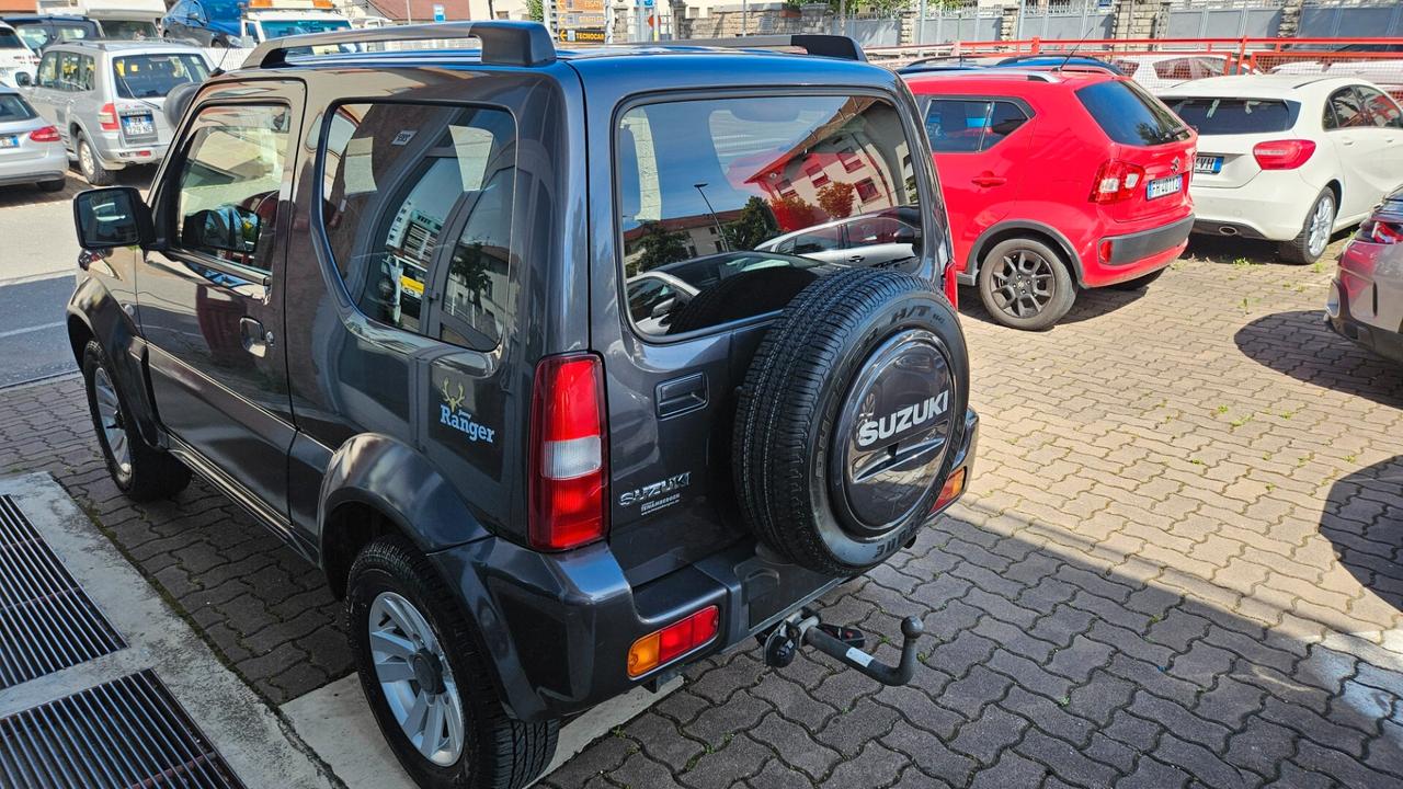 Suzuki Jimny 1.3 RANGER 4WD CLIMA-PELLE-GANCIO TRAINO-SED.RISC