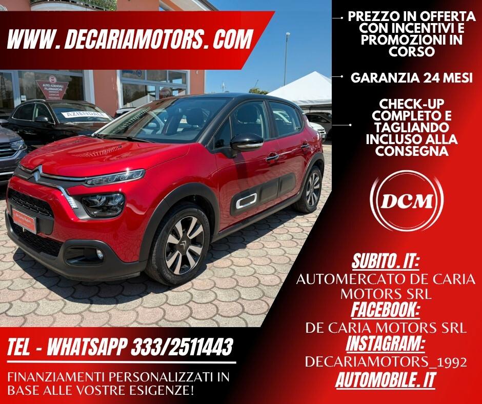 Citroen C3 1.2 PureTech 83CV Shine - 2022