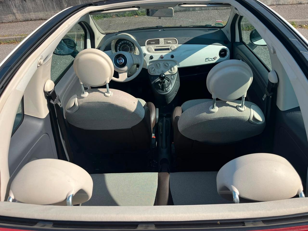 Fiat 500 1.2 benz cabrio solo 59.000 km