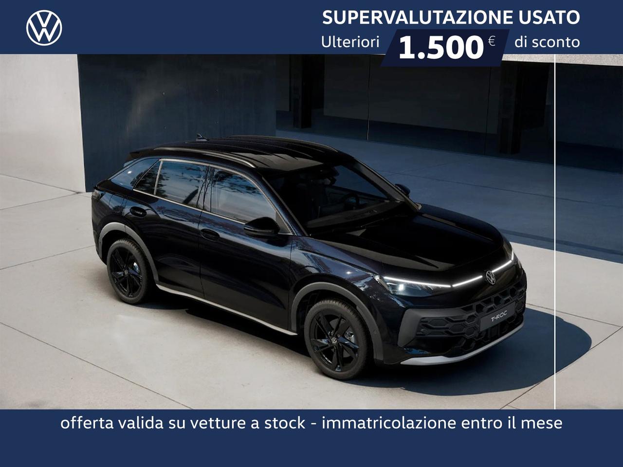 Volkswagen T-Roc 1.5 etsi style 150cv dsg