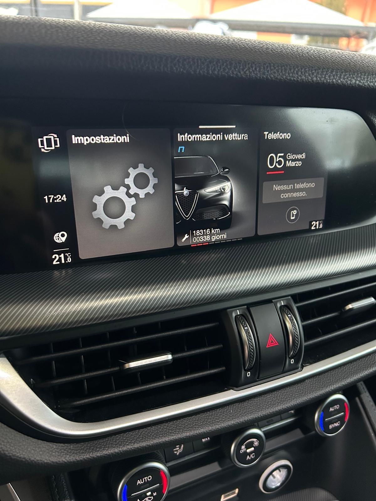 Alfa Romeo Stelvio 2.2 Turbodiesel 190 CV AT8 RWD Business