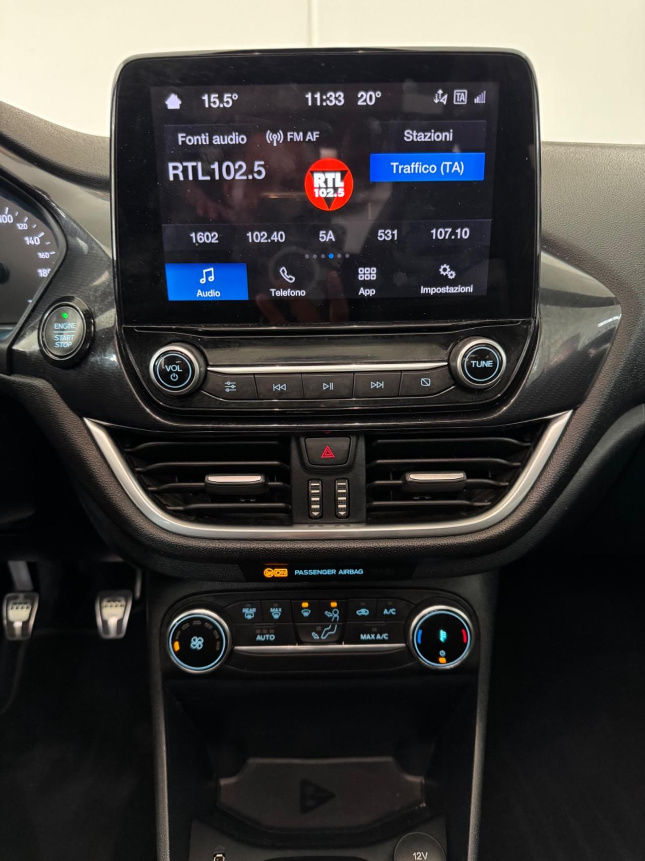 Ford Fiesta 1.0 Ecoboost Hybrid 125 CV 5 porte ST-Line TETTO