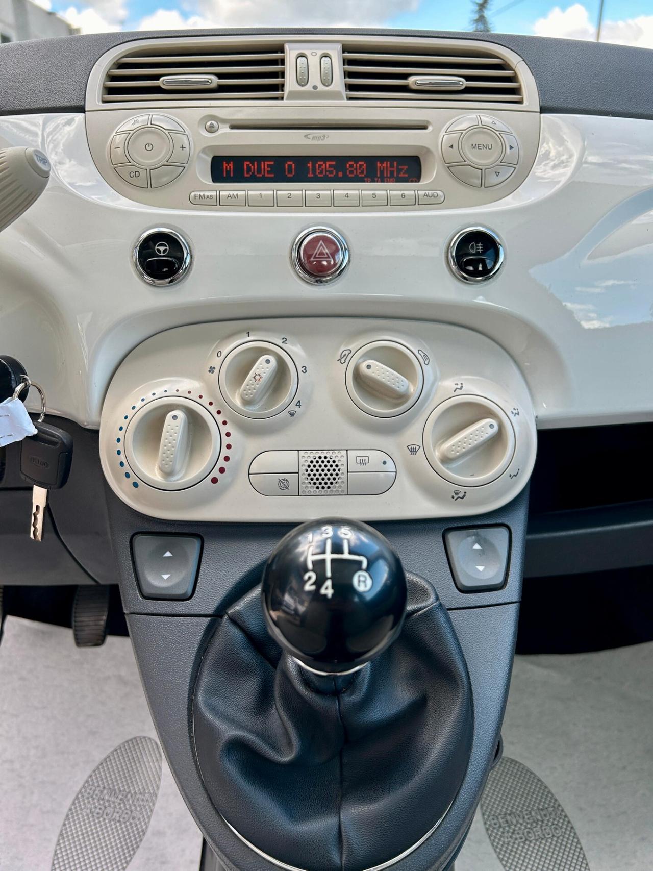 Fiat 500 1.2 Lounge Tetto panoramico - OK NEOPATENTATO