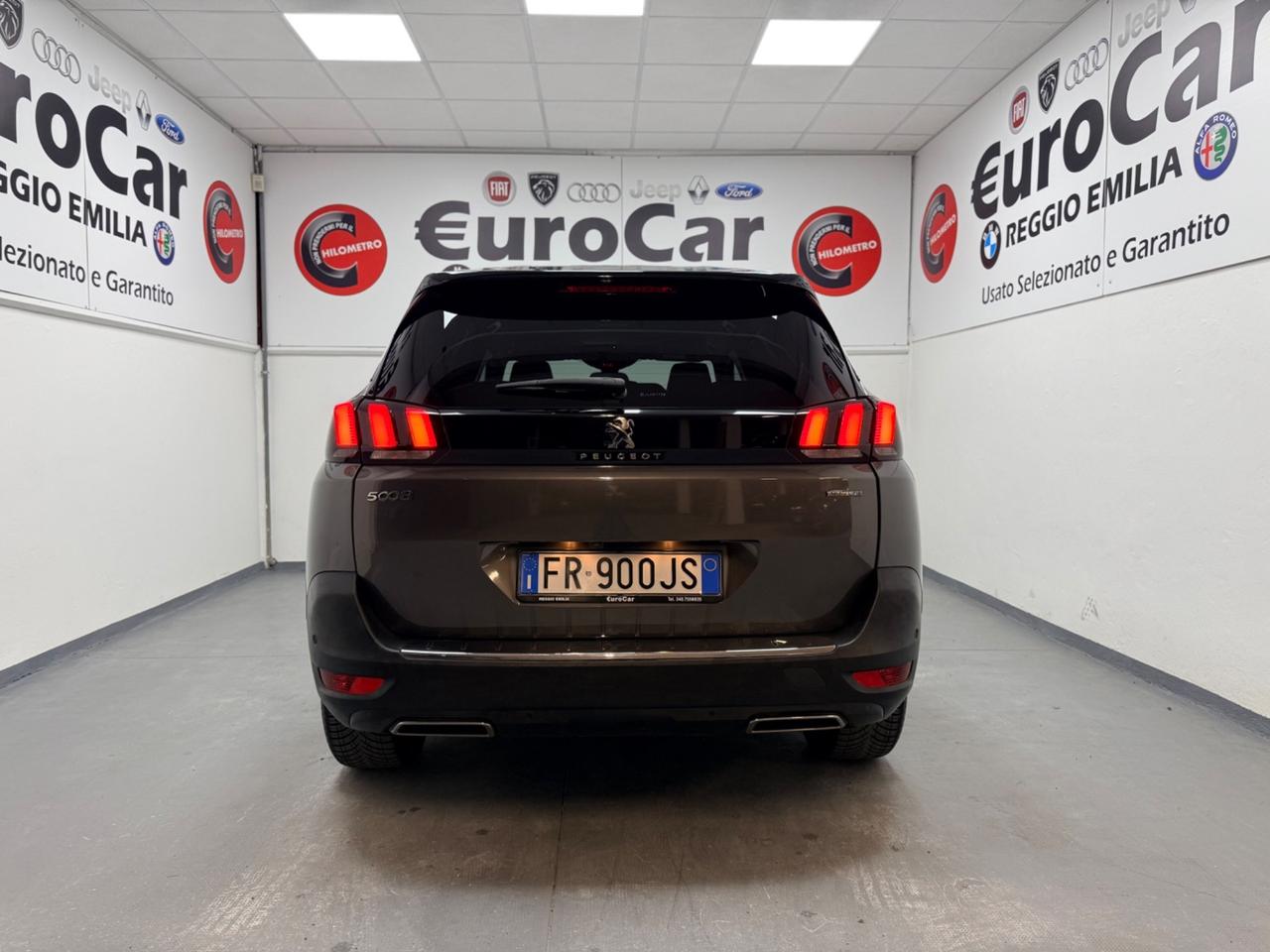 Peugeot 5008 1.5 BHDi 130CV EAT8 GT Line 09/2018 NEOPATENTATI EURO 6B