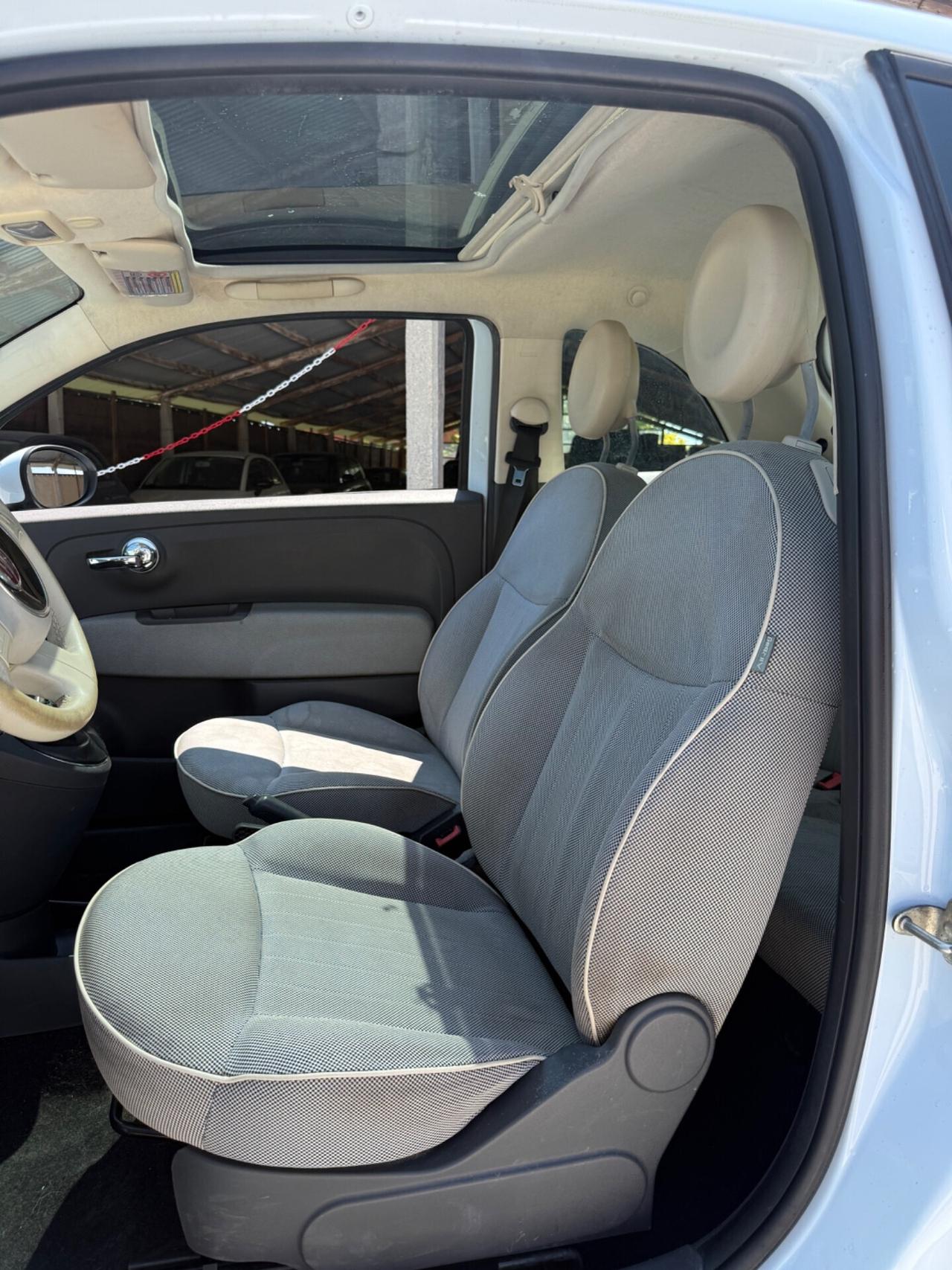 Fiat 500 Lounge 1.2 Benzina Tetto panoramico