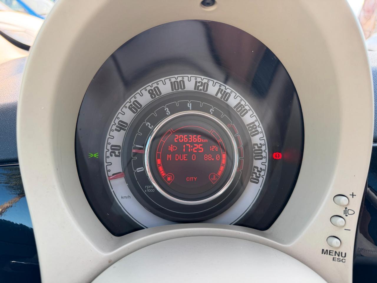 FIAT 500 ANNO 2010 1.2 BENZINA 69 CV