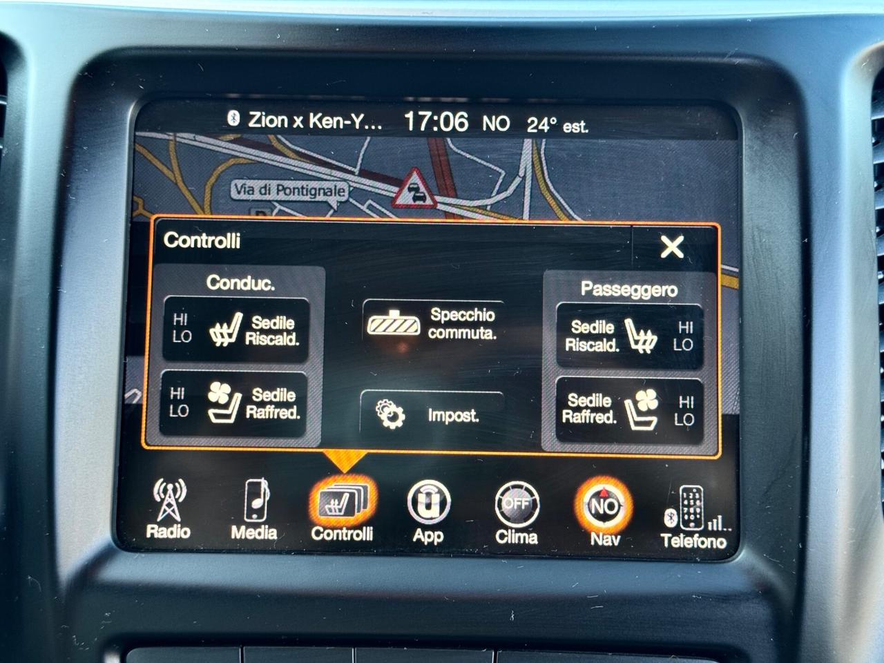 Jeep Cherokee 2.2 Mjt II 4WD Active Drive Overland 2016