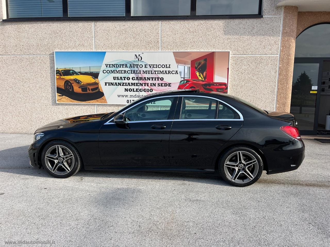 MERCEDES-BENZ C 220 d Auto Premium BERLINA AMG TETTO RESTYLING