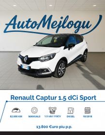 Renault Captur dCi 8V 110 CV Start&Stop Energy Sport Edition