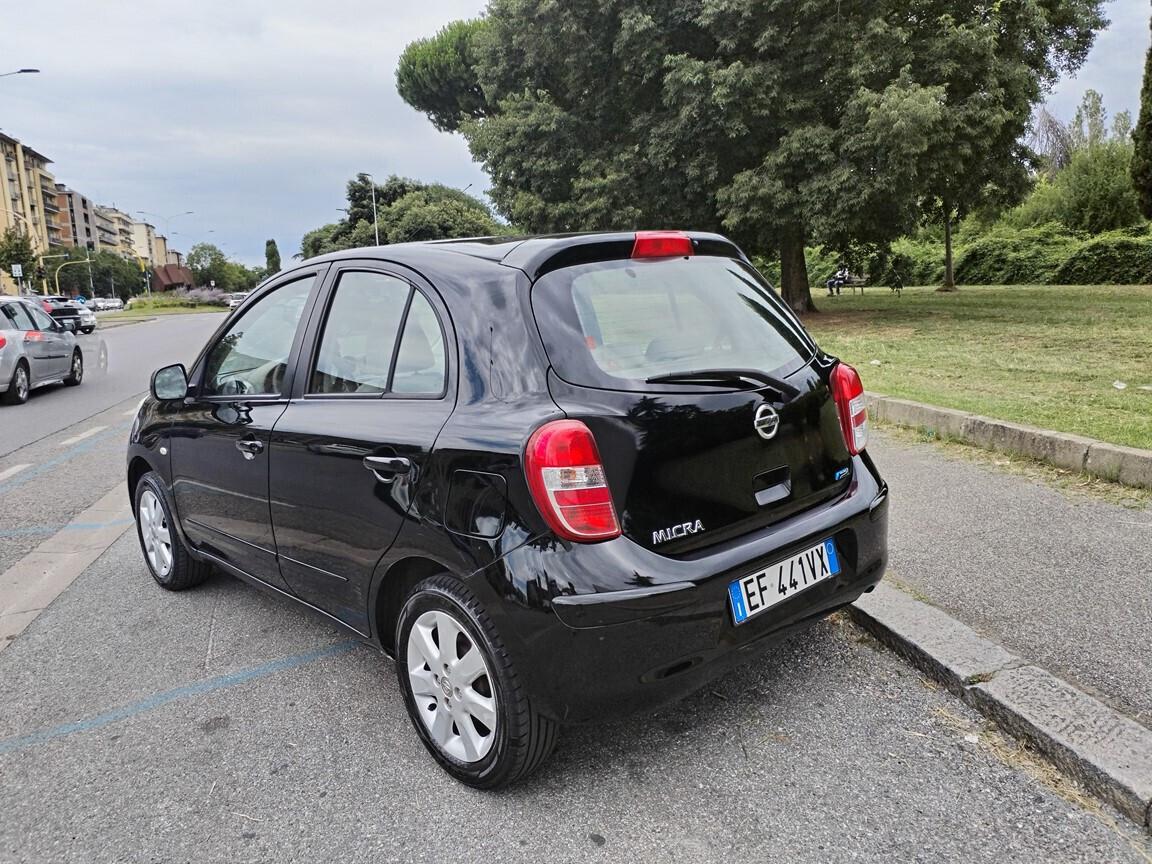 Nissan Micra 1.2 12V 5 porte Acenta 110000KM 2011 FULL OPTIONAL TAGLIANDATA