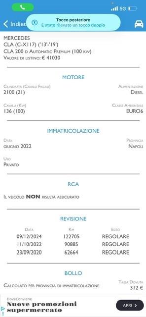 Mercedes-benz CLA 200 d Automatic Sport