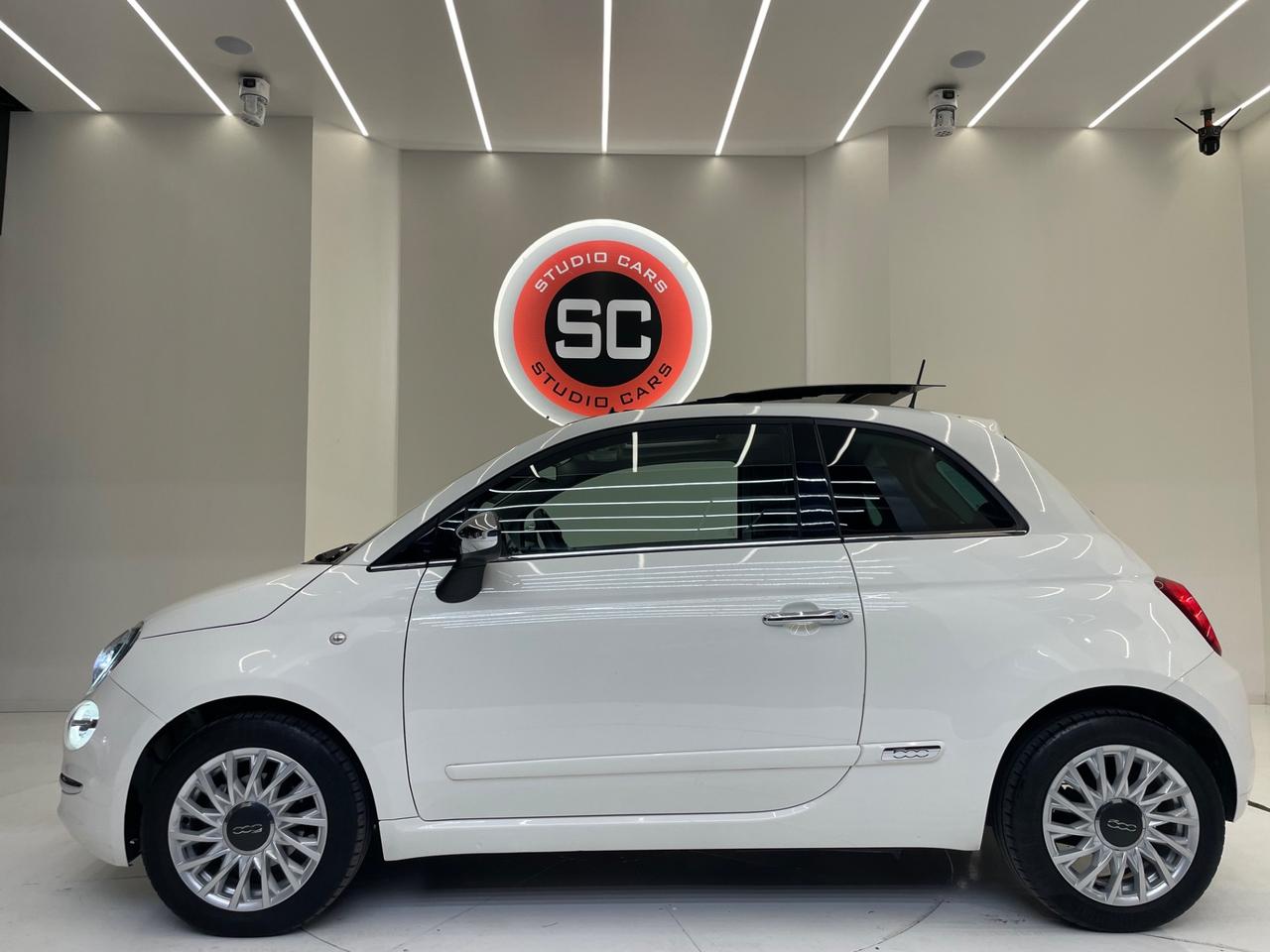 Fiat 500 1.2 Lounge 69CV*Tetto*Pelle*Navi