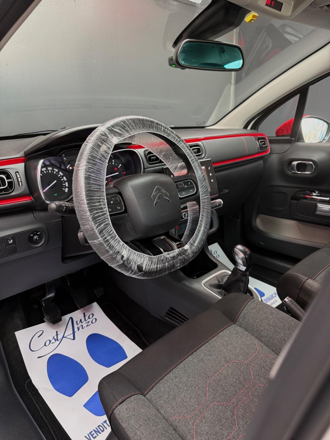Citroen C3 1.6 BlueHDi 75 CV Shine Pack NUOVA