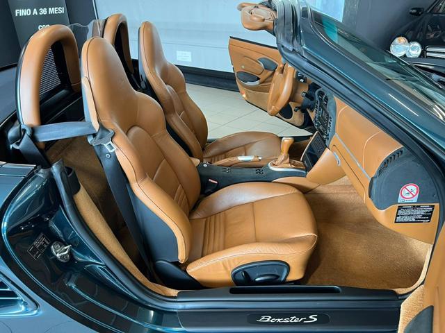 PORSCHE Boxster 3.2 S MK2 260CV TECHART PACK ! COLORE VERDE !