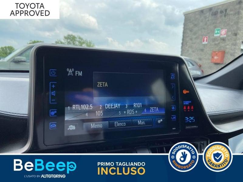 Toyota C-HR 1.8H LOUNGE 2WD E-CVT MY18