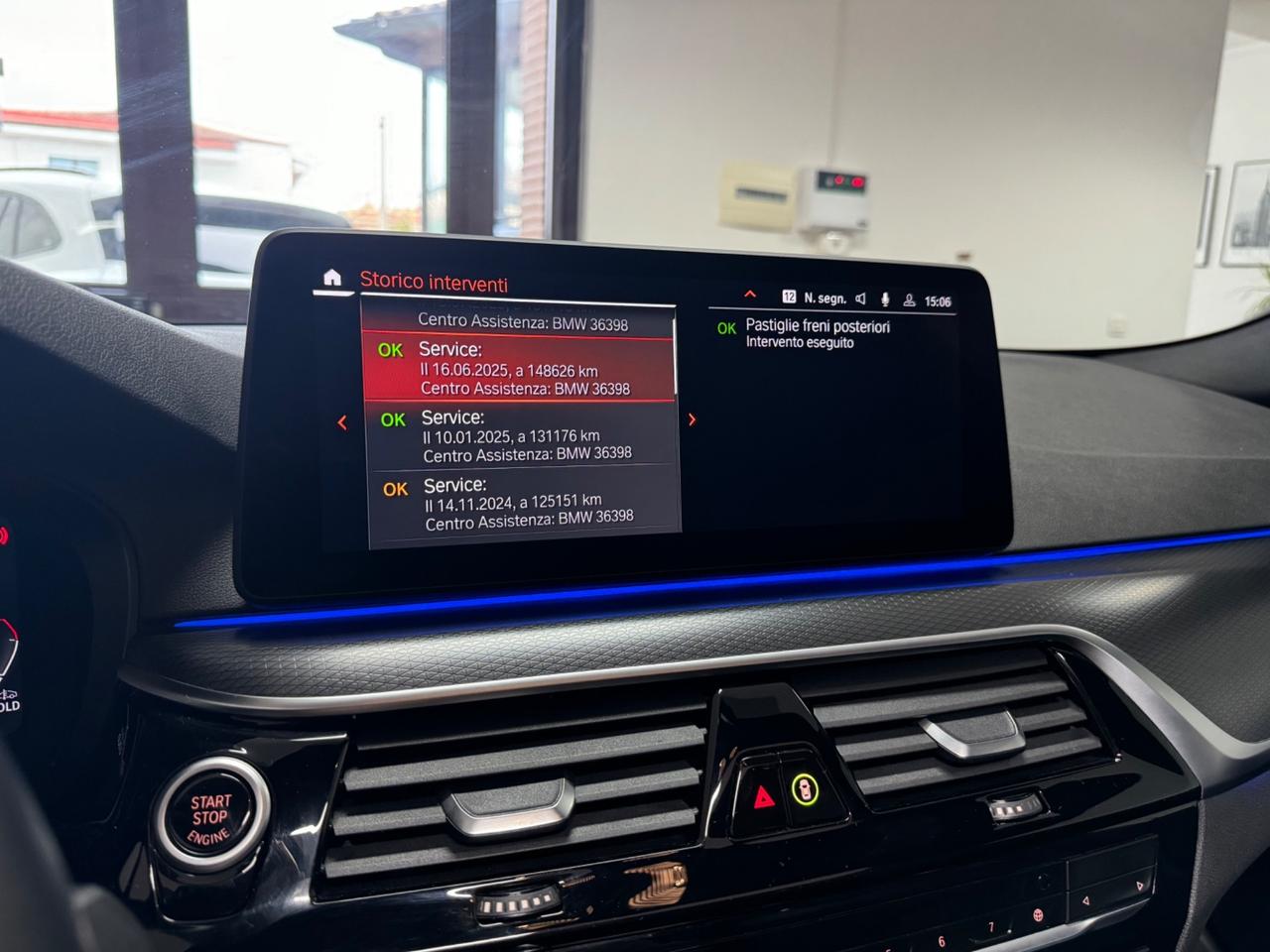 Bmw 520 520d 48V Touring Msport TETTO APRIBILE