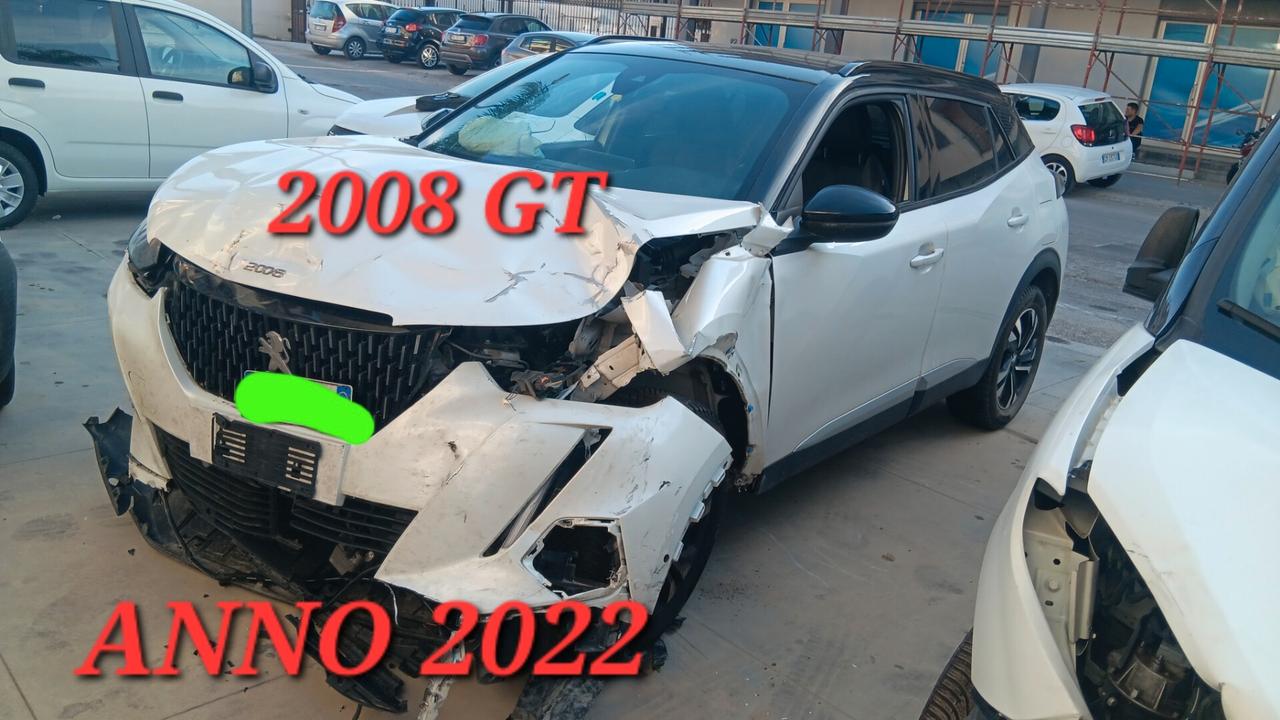 Peugeot 2008 GT INCIDENTATA SINISTRATA MONDIALCARS