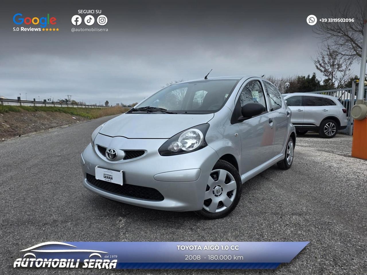 Toyota Aygo 1.0 12V VVT-i 5 porte Now