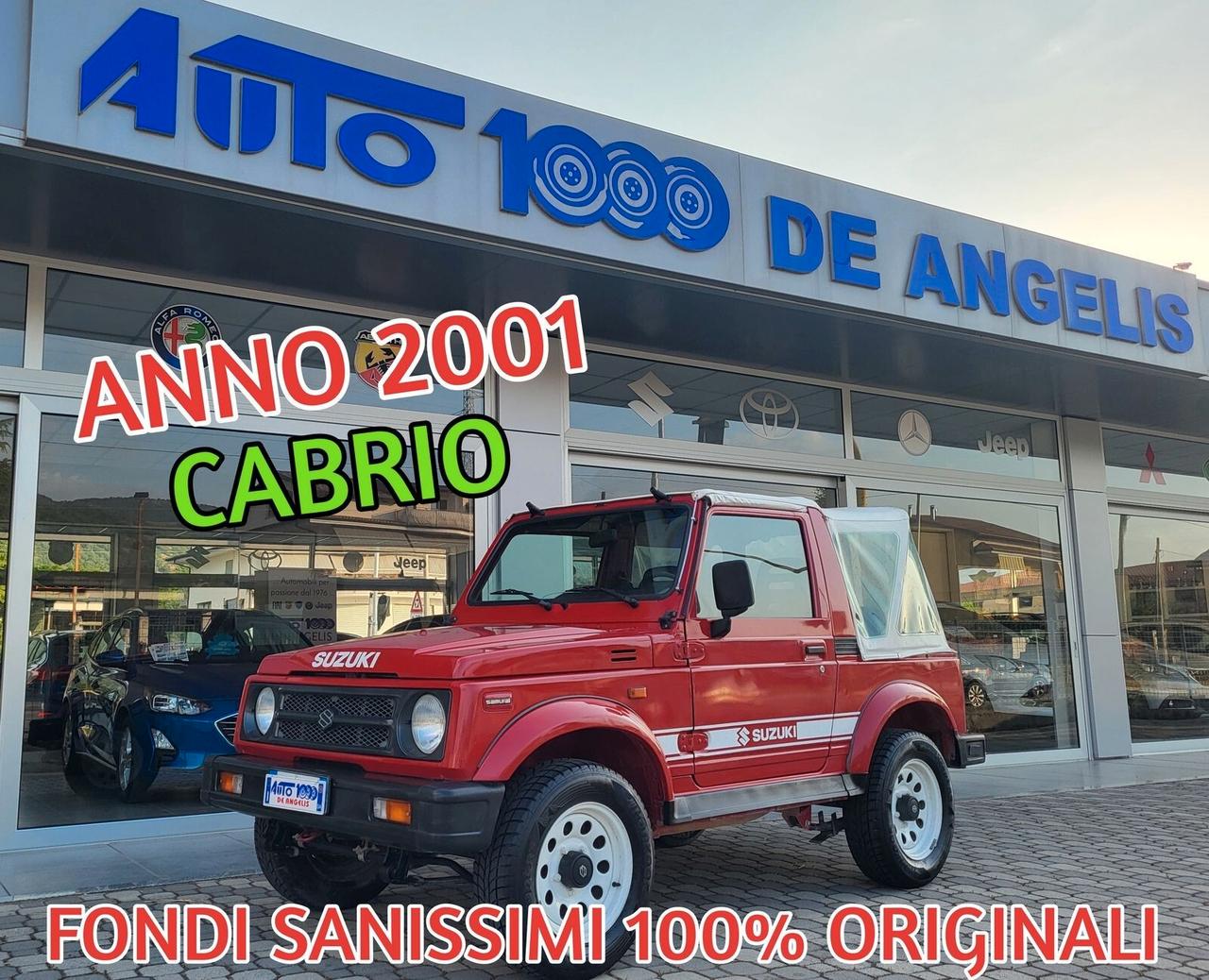 Suzuki Samurai 1.3 INIEZIONE ELETTRONICA *** CABRIO *** FINE SERIE ANNO 2001 - COME NUOVO