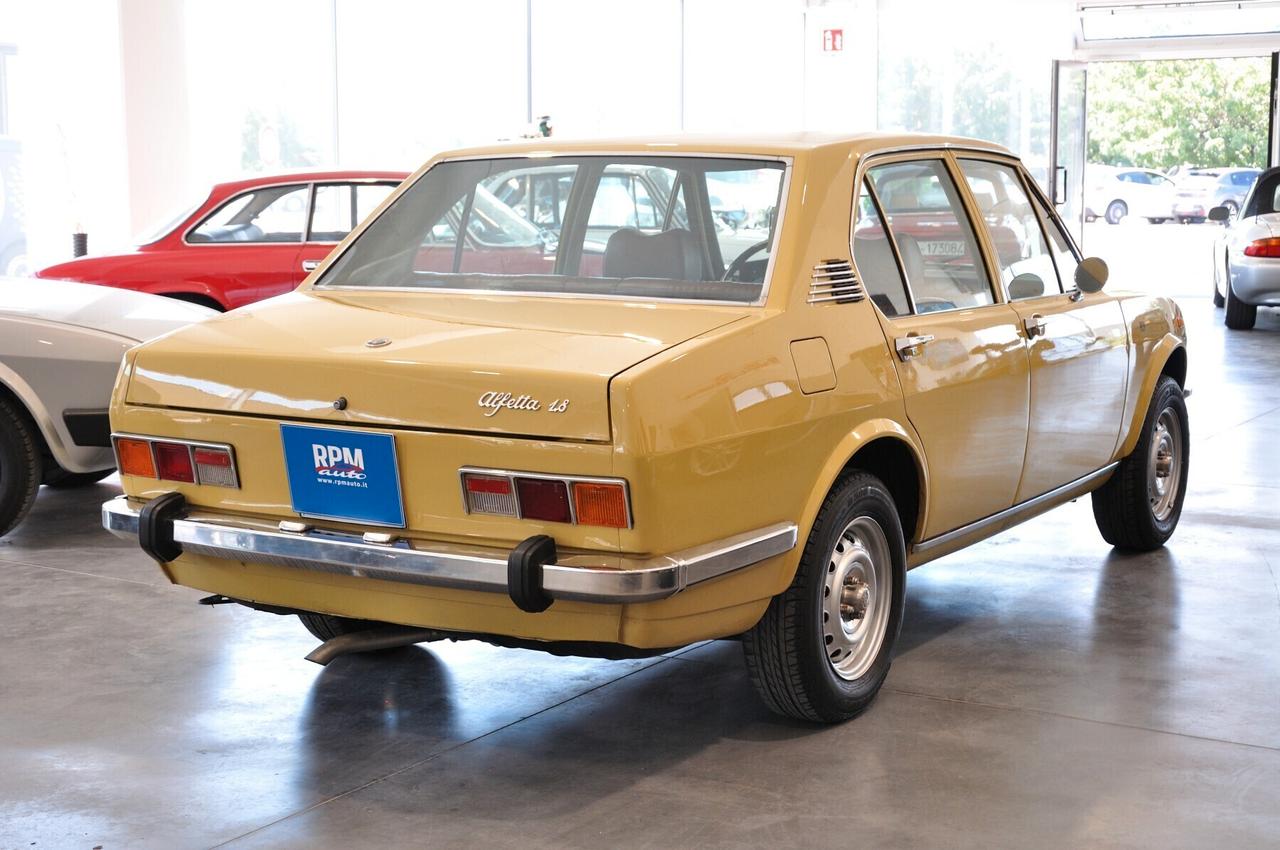 Alfa Romeo Alfetta 1.8 Giallo Piper ASI
